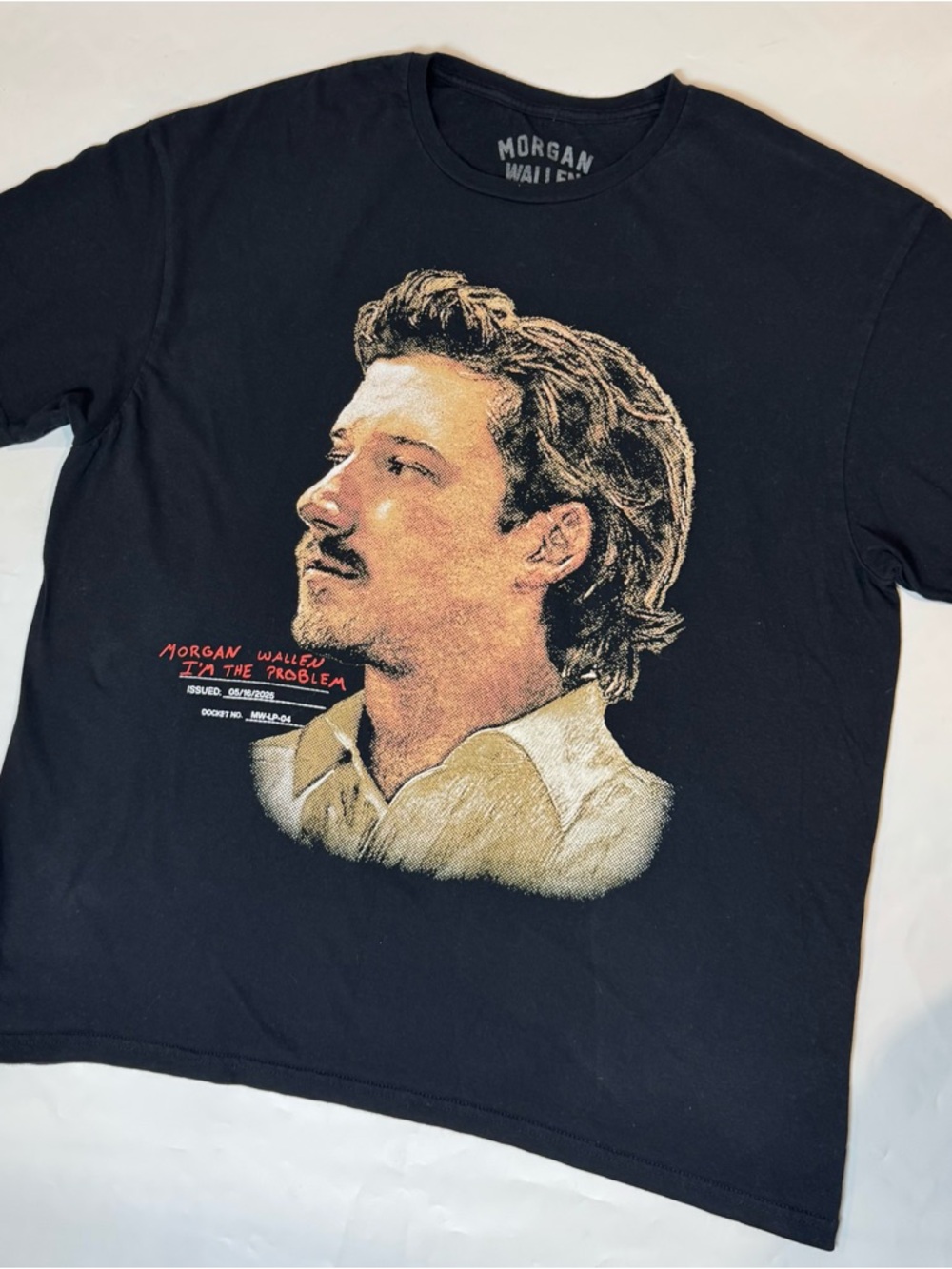 Morgan Wallen Shirt Mens XL  Black I'm The Problem Graphic T-Shirt Country